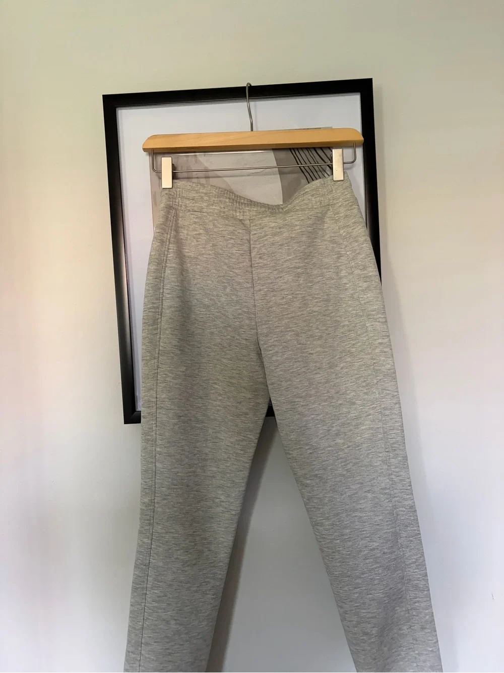 Abercrombie and Fitch Heather Gray Jogger Sweatpants
